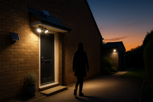Solar Security Lights: Lumens, Sensor Angles & Placement That Actually Works