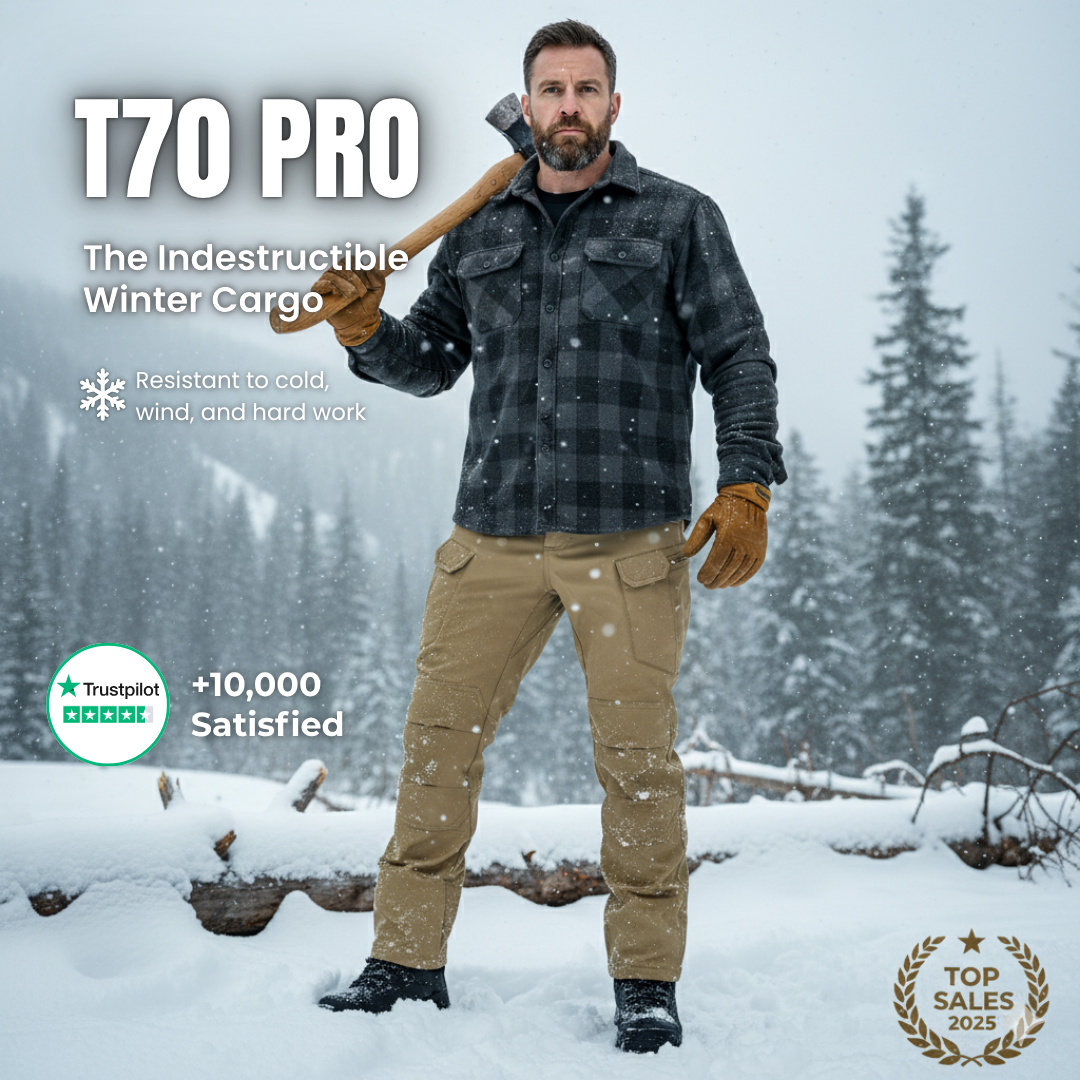 T70 PRO | The Indestructible Winter Cargo Pants