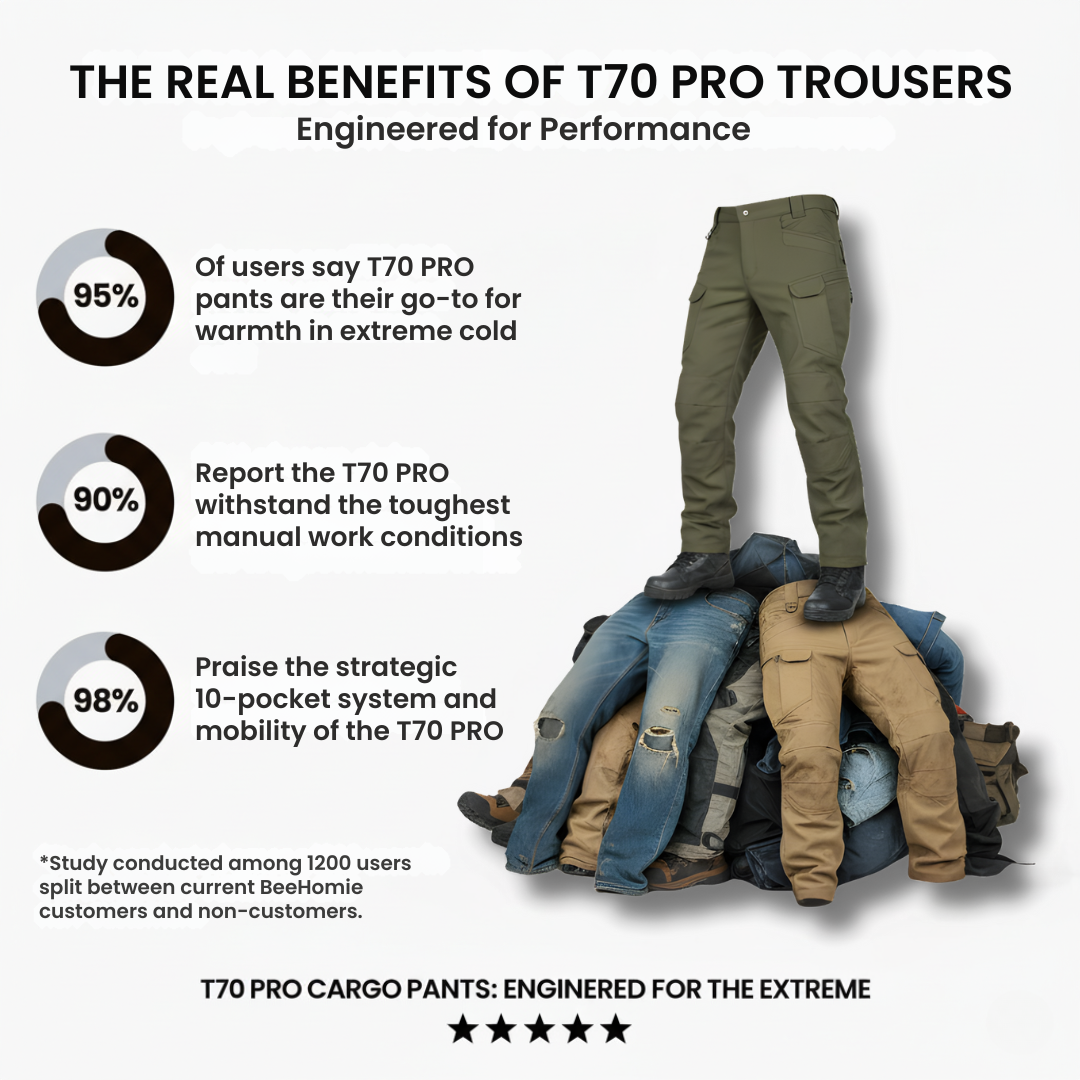T70 PRO | The Indestructible Winter Cargo Pants