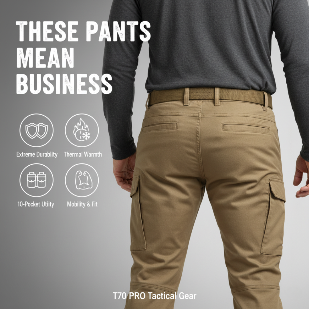 T70 PRO | The Indestructible Winter Cargo Pants