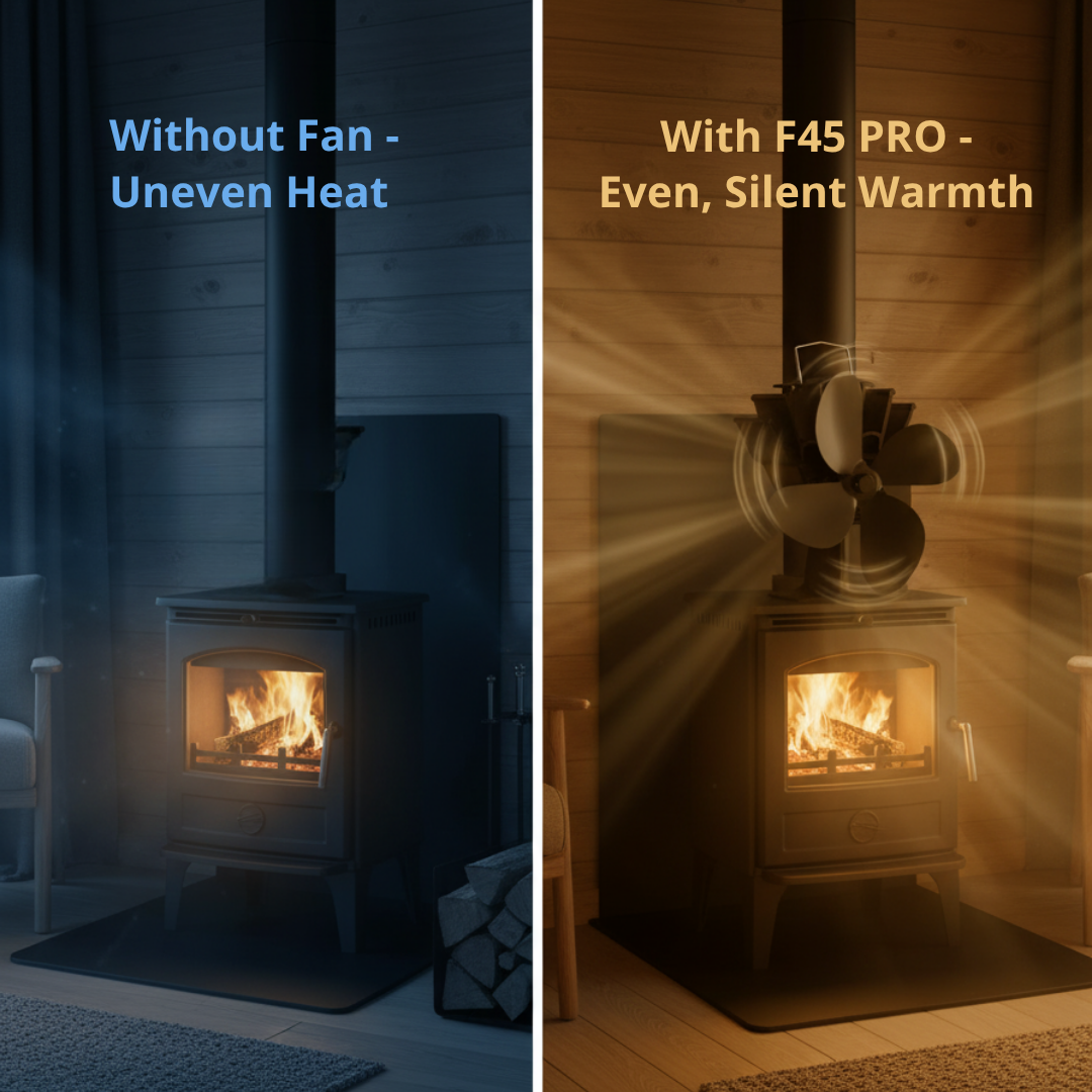 F45 PRO | The Self-Powered Heat Circulator