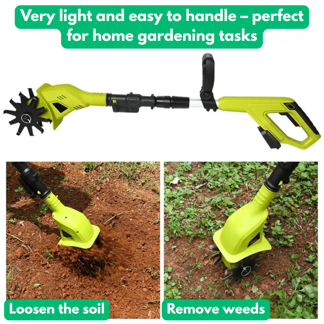 T80 PRO | The Ergonomic Cordless Garden Tiller