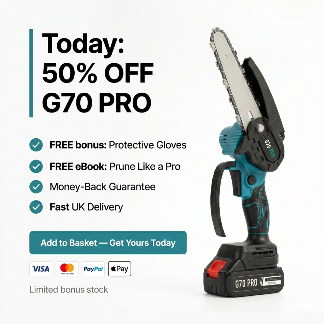 G70 PRO | The One-Hand Branch Chainsaw