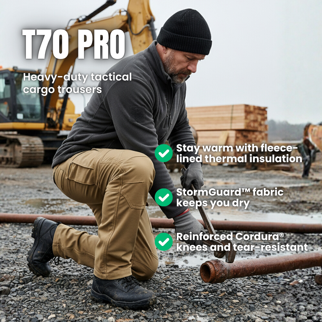 T70 PRO | The Indestructible Winter Cargo Pants
