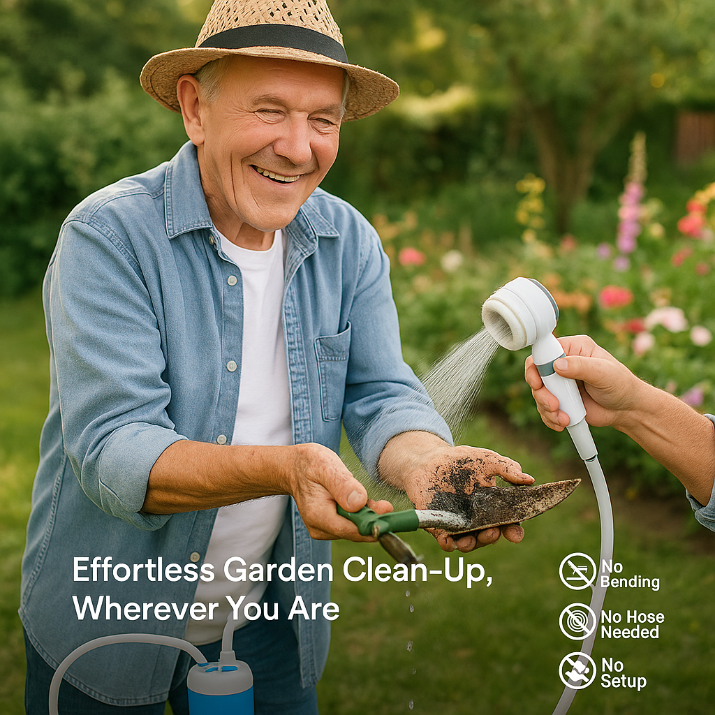 S35 PRO | The Portable Garden Rinse System