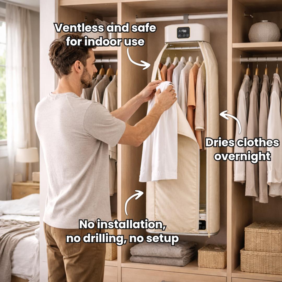 D40 PRO | The Ventless Closet Dryer