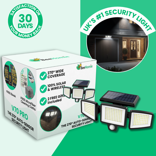 V70 PRO | The 270° Auto-Sensor Security Light