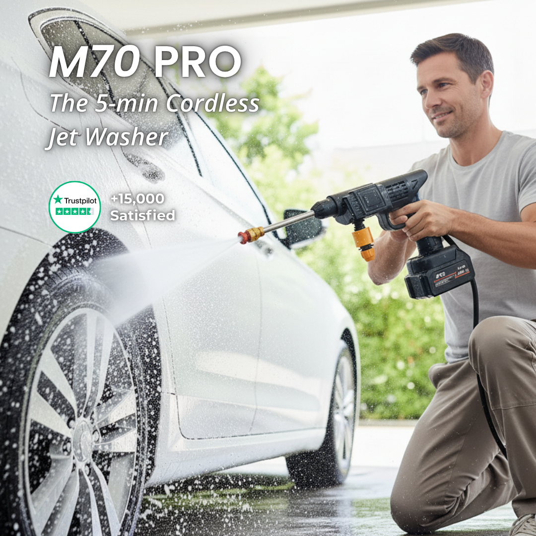 M70 PRO | The Cordless Jet Washer