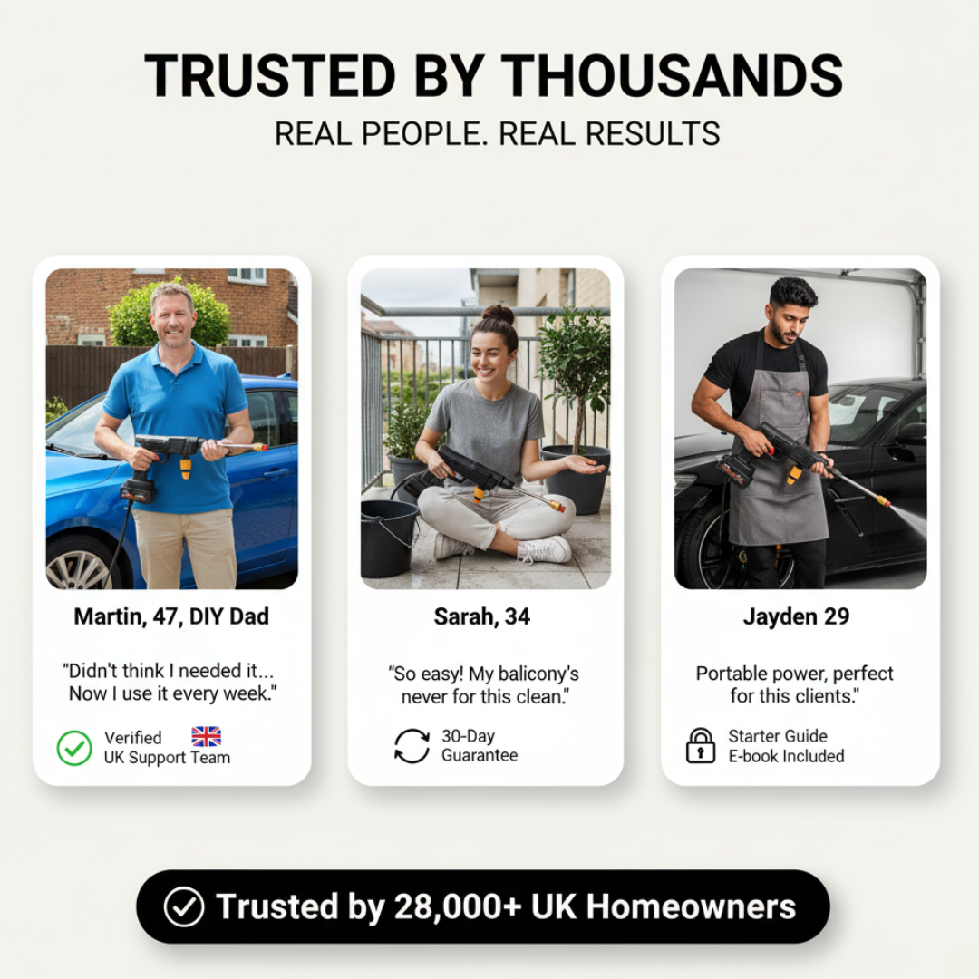 M70 PRO | The Cordless Jet Washer