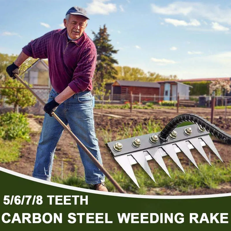 Ultra-Efficient Heavy-Duty Weeding Rake