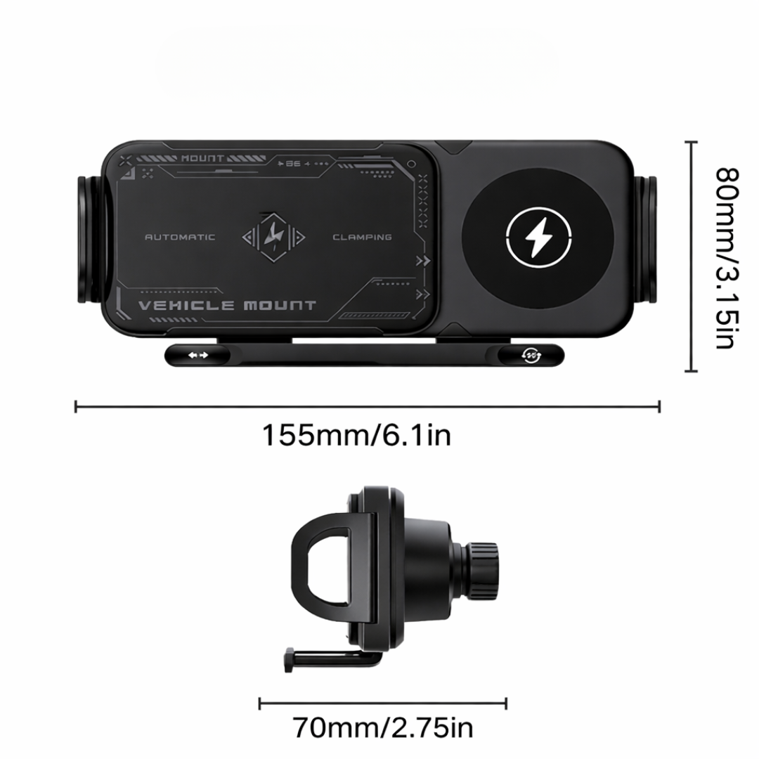 M90 PRO | The Auto-Grip Car Mount Charger