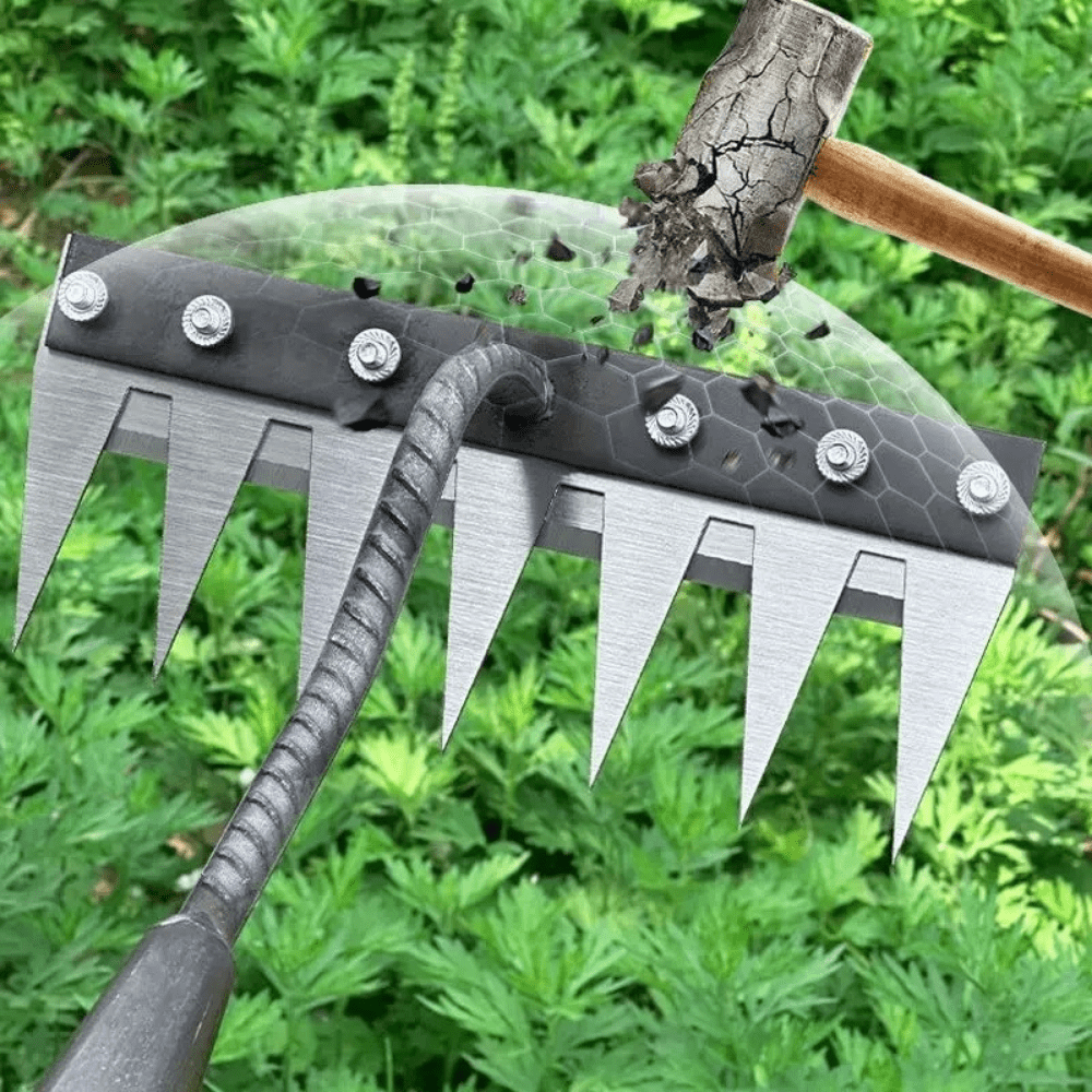 Ultra-Efficient Heavy-Duty Weeding Rake