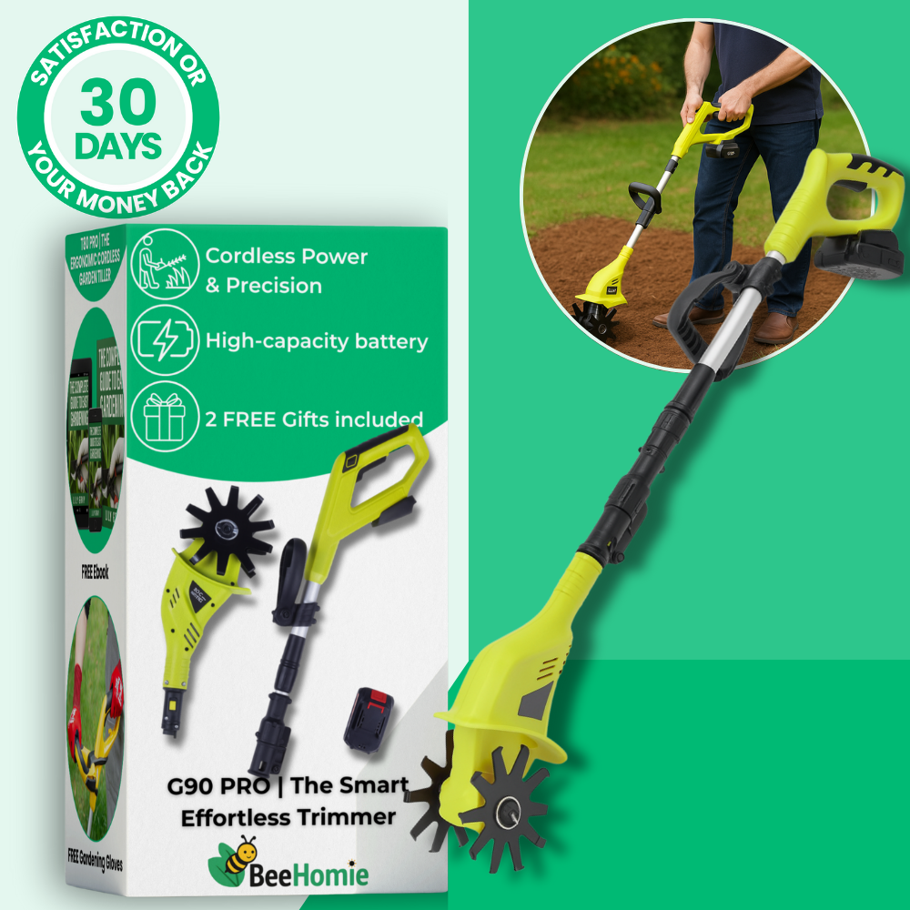T80 PRO | The Ergonomic Cordless Garden Tiller