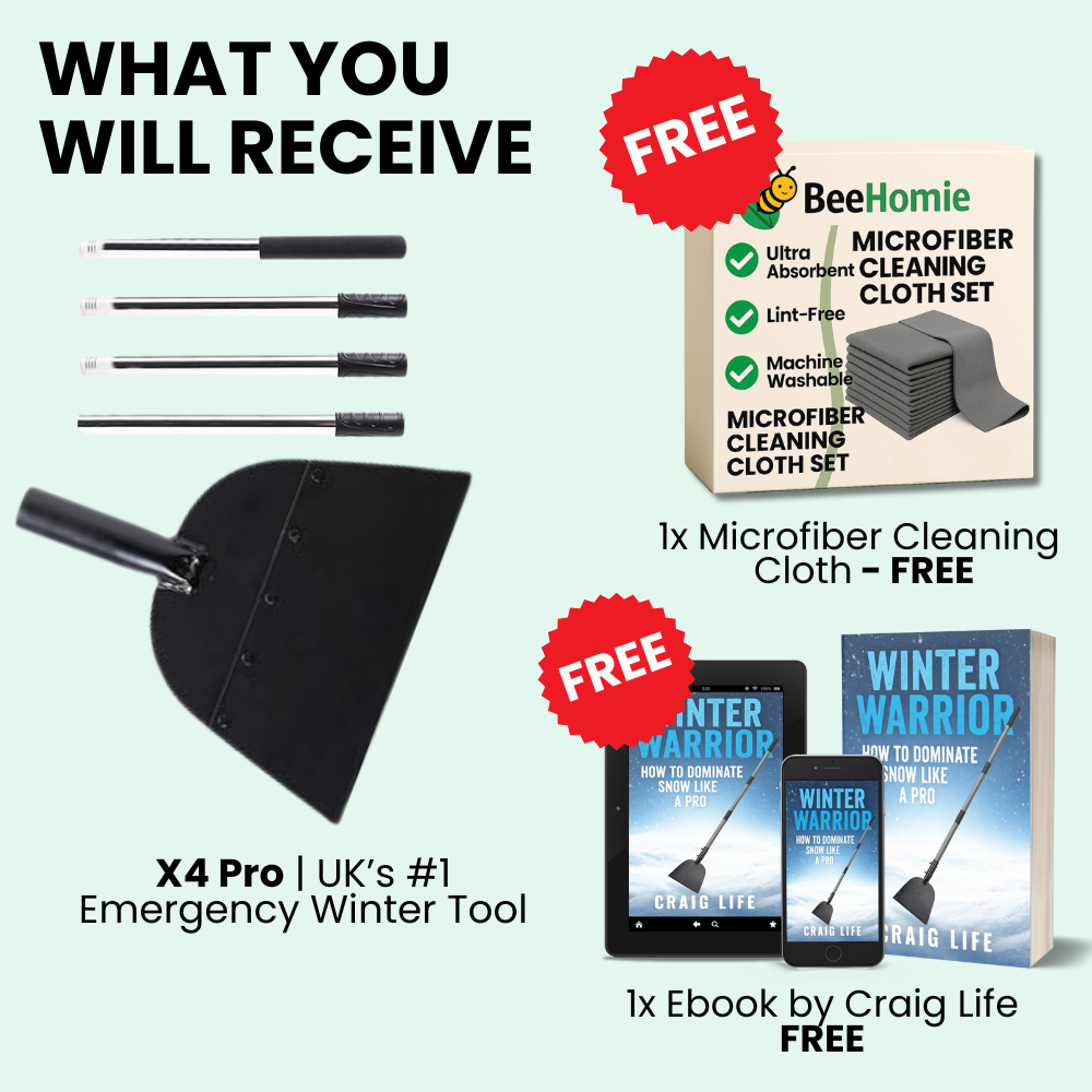 S60 PRO | Heavy Duty Snow Shovel