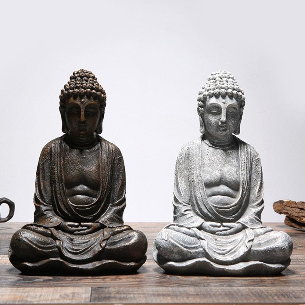 Jardioui Statue de bouddha décorative et méditative
