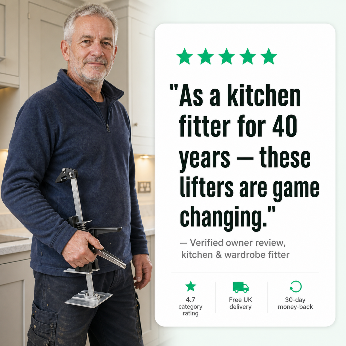 LiftMate Pro™ Twin Pack — The Finish-It-Alone Kit
