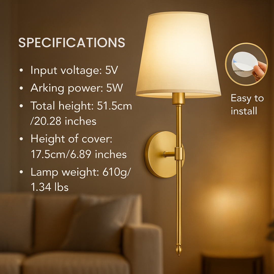 W50 PRO | The 3-in-1 Wireless Wall Light (Set of 2)