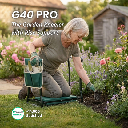 G40 PRO | The Folding Garden Kneeler & Stool