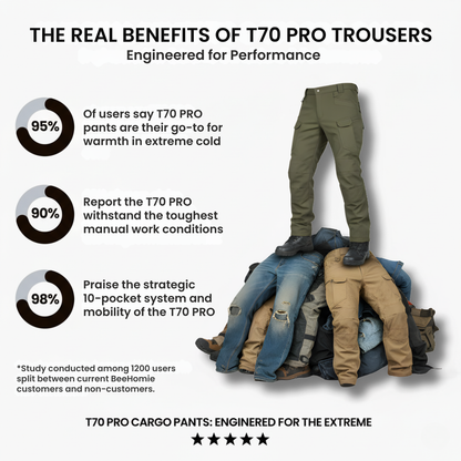 T70 PRO | The Indestructible Winter Cargo Pants