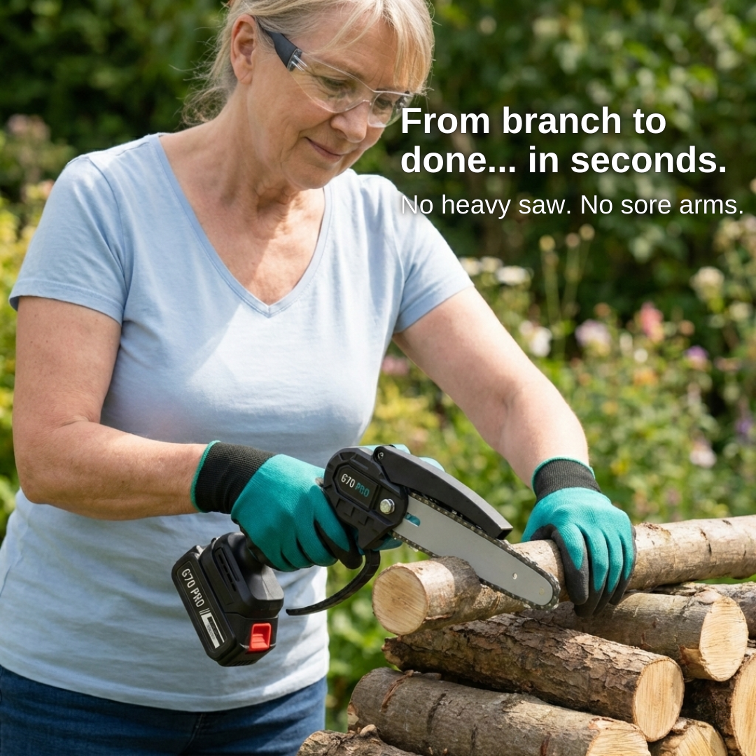 G70 PRO | The One-Hand Branch Chainsaw