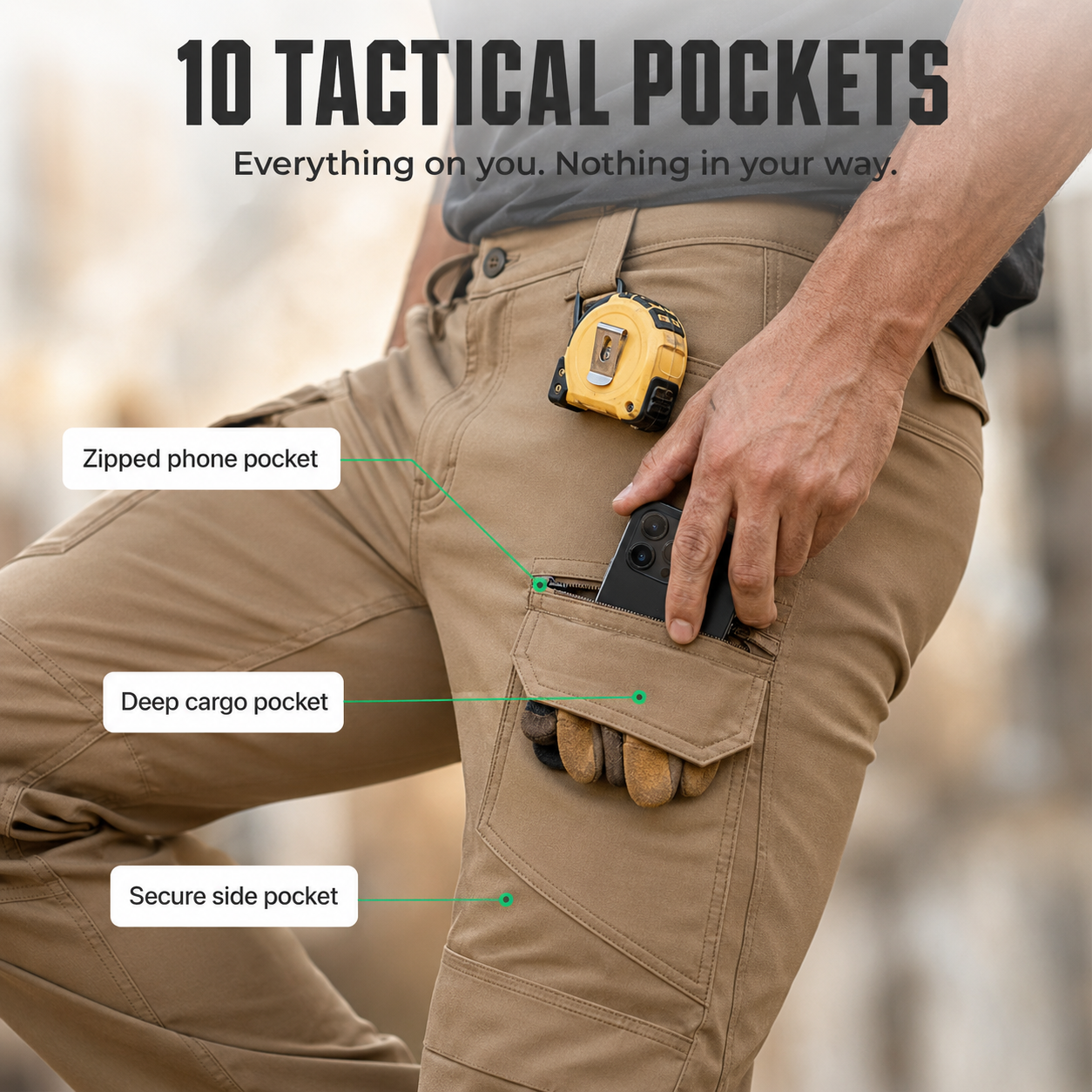 T70 PRO | The Indestructible All-Conditions Cargo Trousers