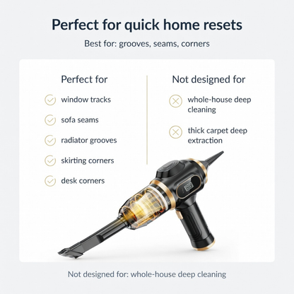 V25 PRO | DualFlow Home Vacuum & Air Duster
