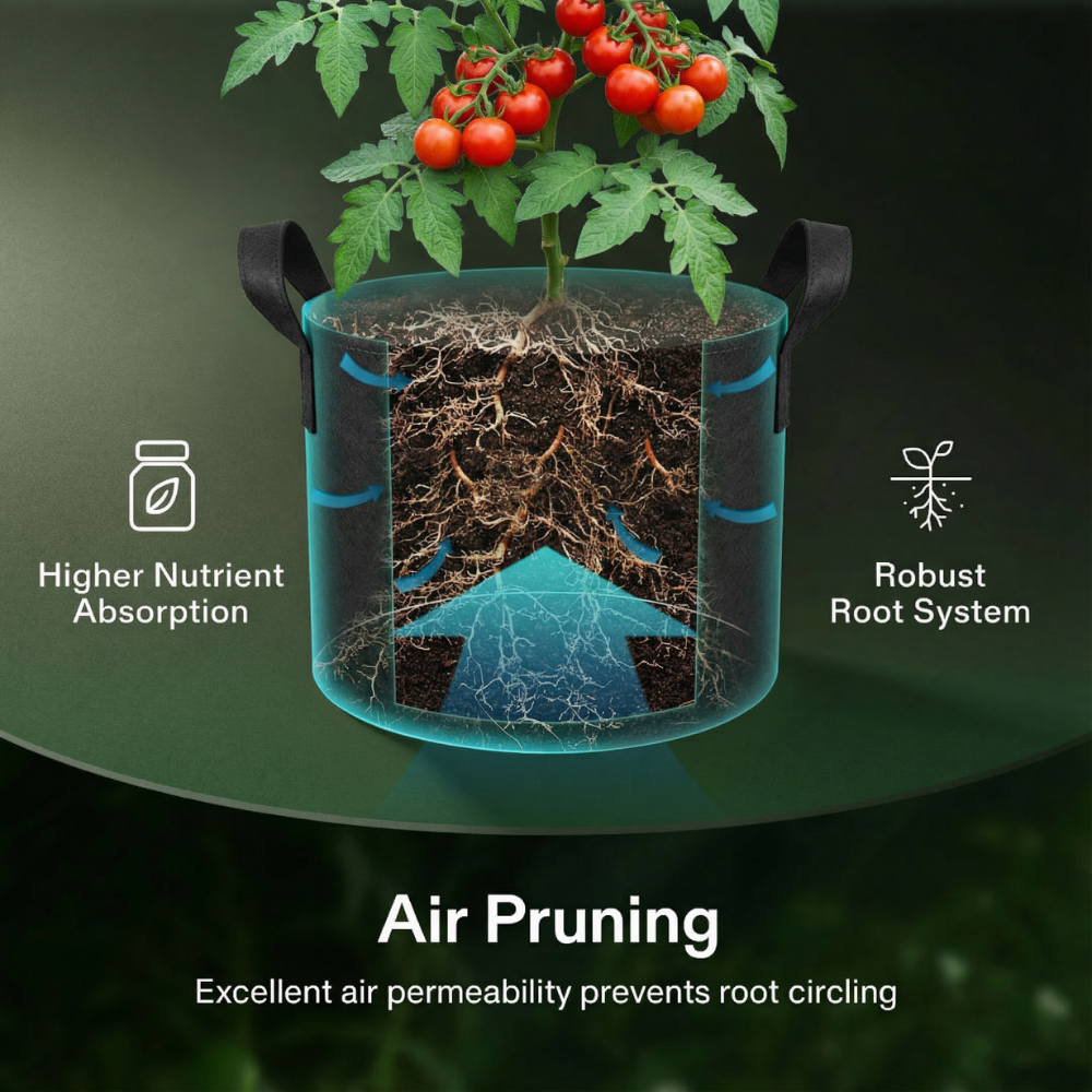 FP1 | Heavy-Duty Reusable Fabric Planters