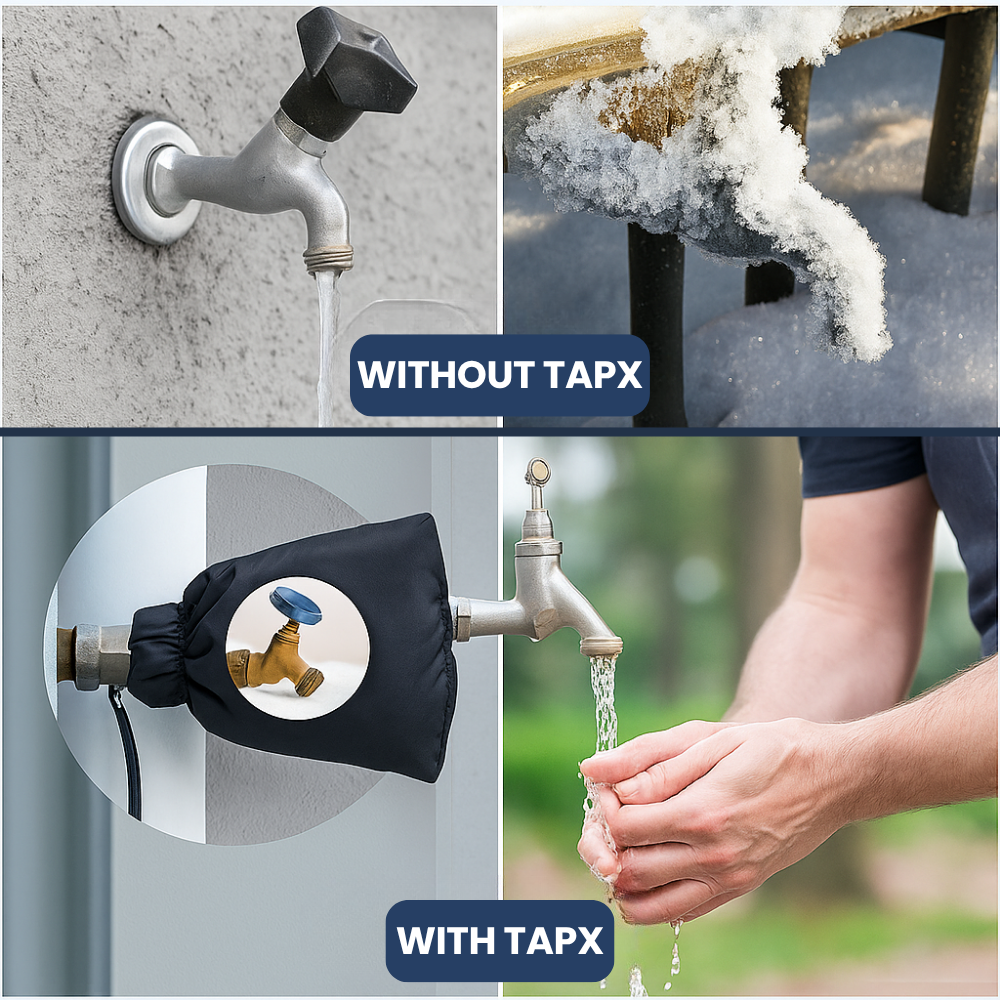 TapX PRO | Heavy-Duty 3-Layer Faucet Freeze Shield (2PCS)