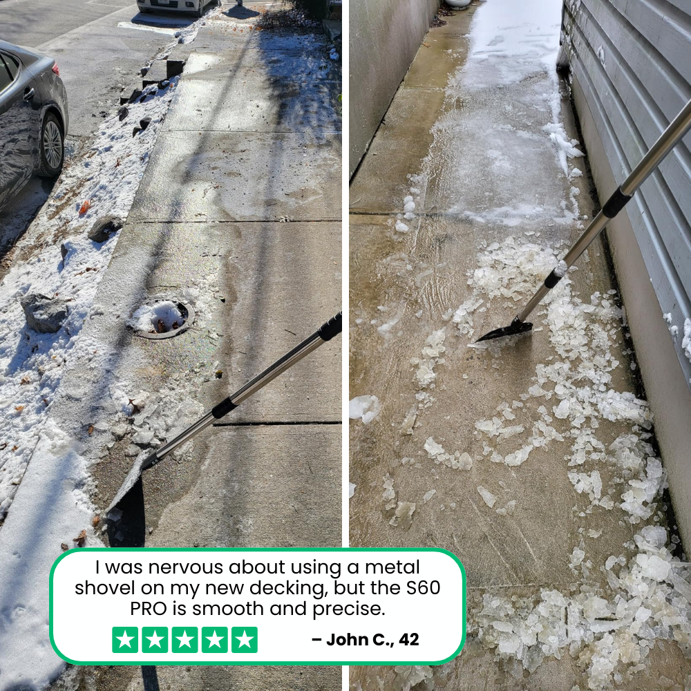 S60 PRO | Heavy Duty Snow Shovel