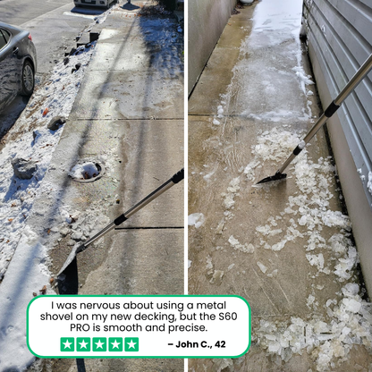 S60 PRO | Heavy Duty Snow Shovel