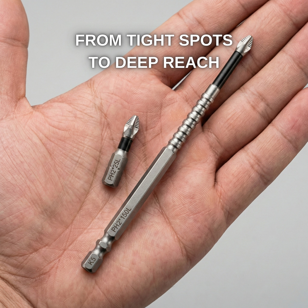 D70 PRO | The Anti-Slip Screwdriver Bit Set