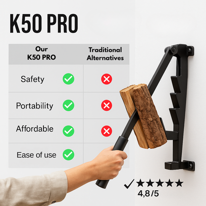 K50 PRO | The Lever‑Force Wood Splitter