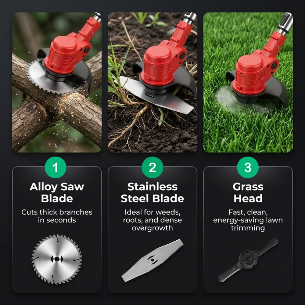 G45 PRO | 3-in-1 Cordless Power Trimmer