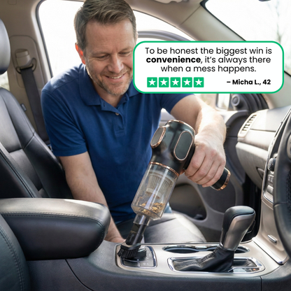 V25 PRO | DualFlow Car Vacuum & Air Duster