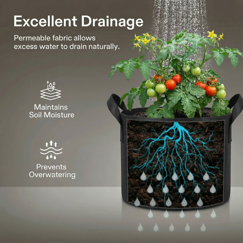 FP1 | Heavy-Duty Reusable Fabric Planters