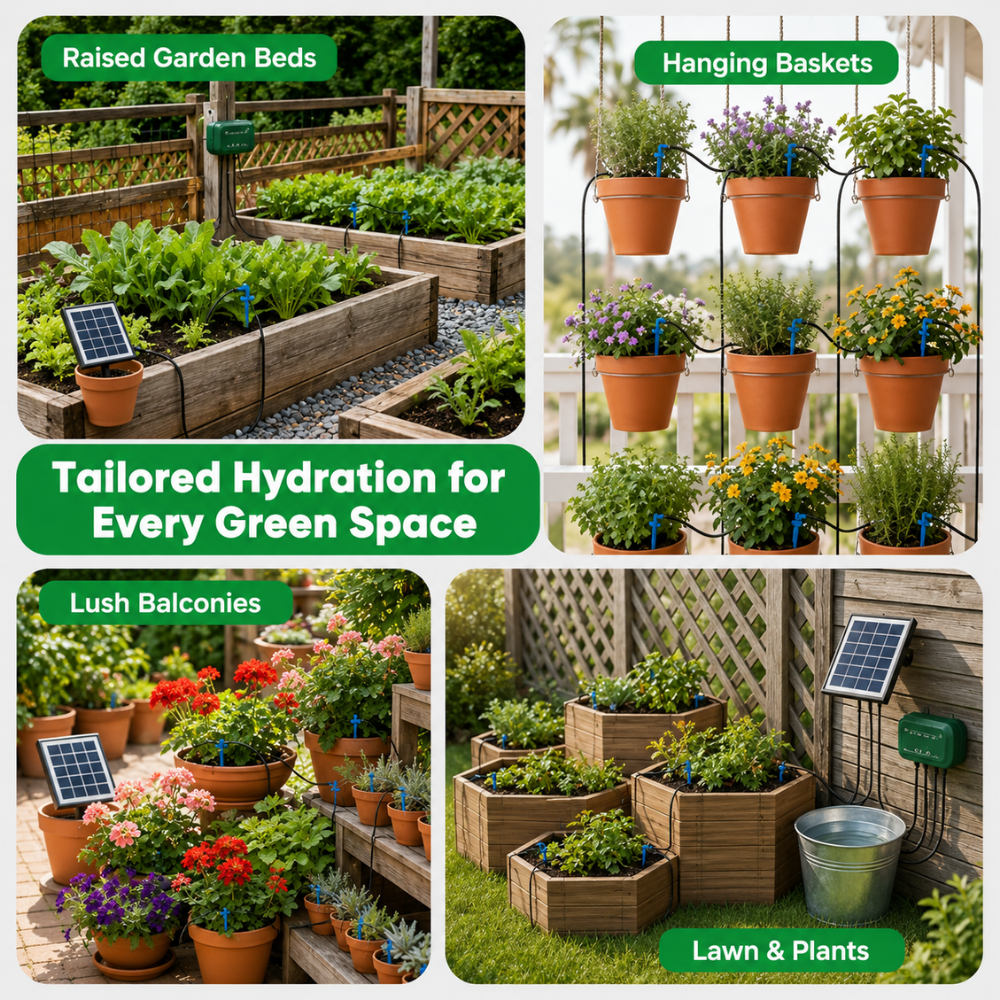 W60 PRO | The Solar Auto-Watering System