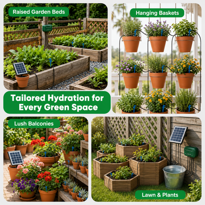W60 PRO | The Solar Auto-Watering System