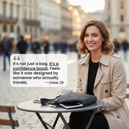 X40 PRO | The Stealth Anti-Theft Shoulder Bag