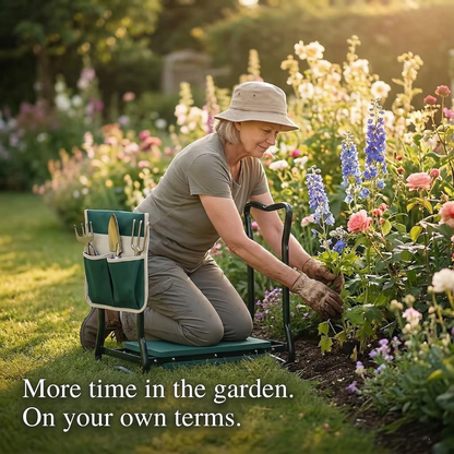 G40 PRO | The Folding Garden Kneeler & Stool