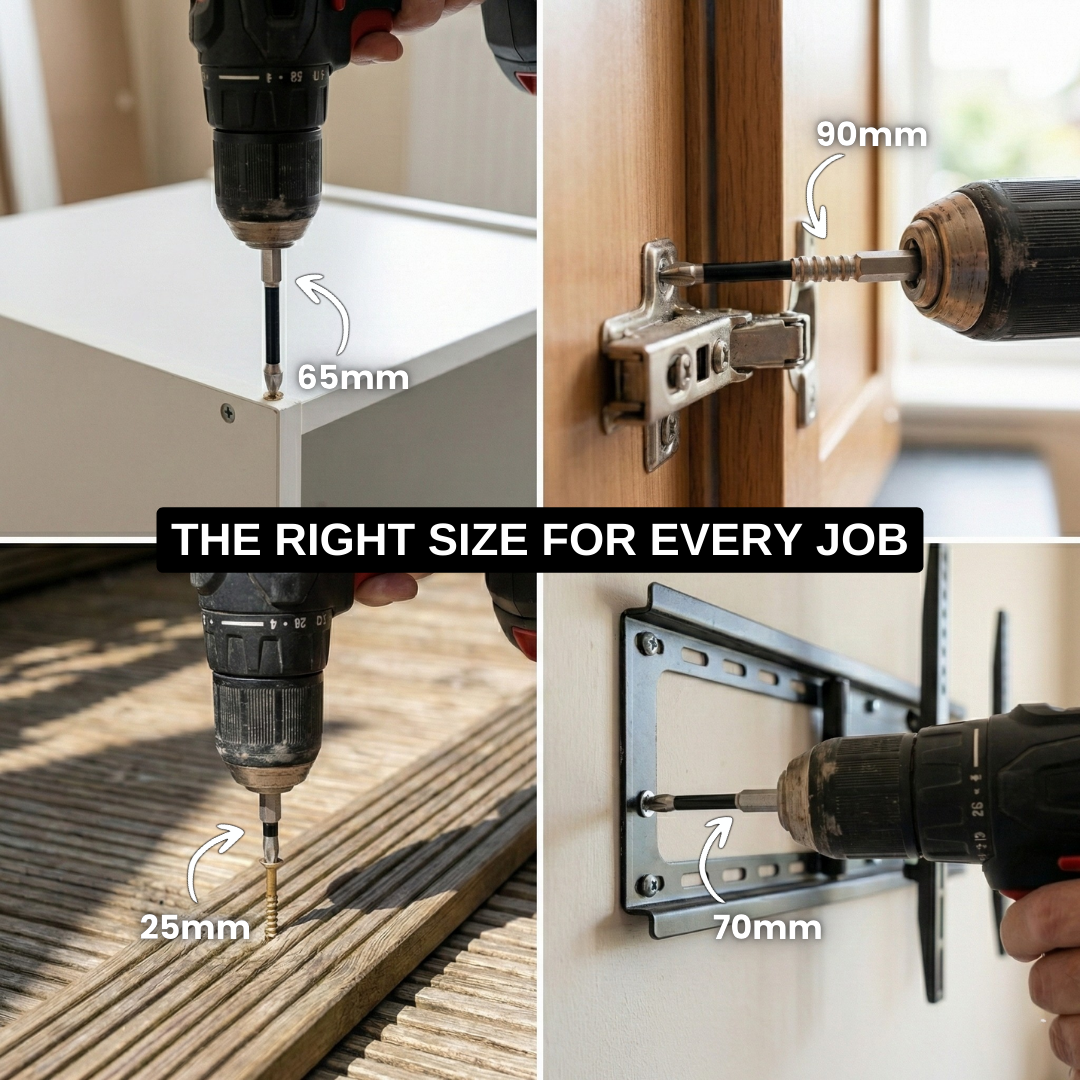 D70 PRO | The Anti-Slip Screwdriver Bit Set