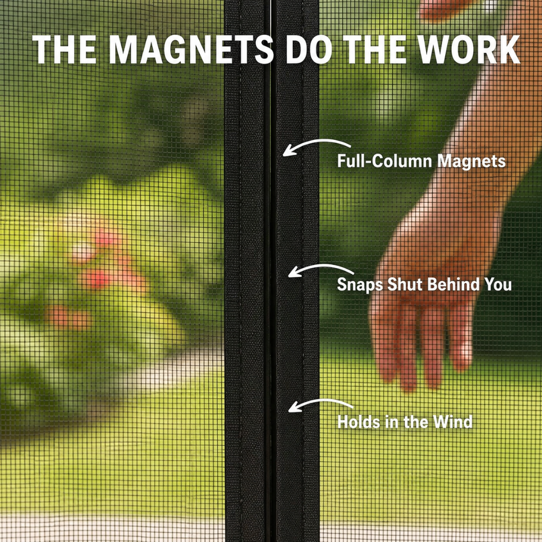 S90 PRO | The Magnetic Fly Screen Door
