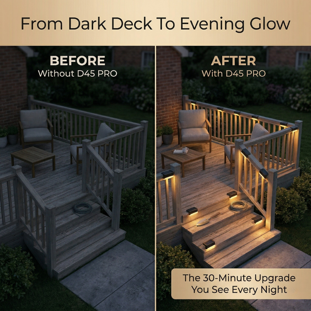 D45 PRO | The Auto-Glow Deck Light
