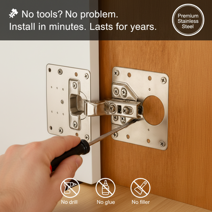 F40 PRO | The 5-Minute Cabinet Repair Plate