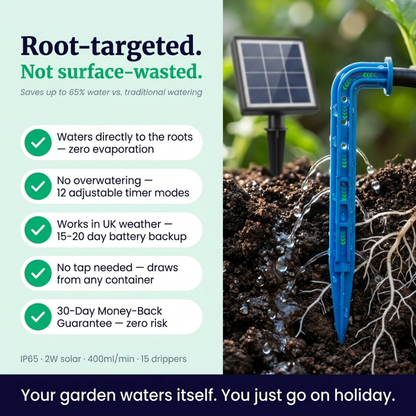 W60 PRO | The Solar Auto-Watering System