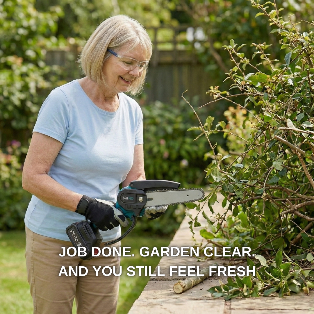 G70 PRO | The One-Hand Branch Chainsaw