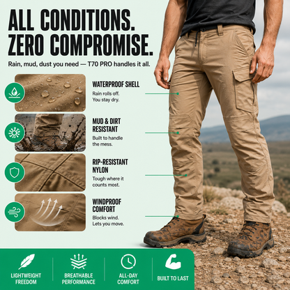 T70 PRO | The Indestructible All-Conditions Cargo Trousers