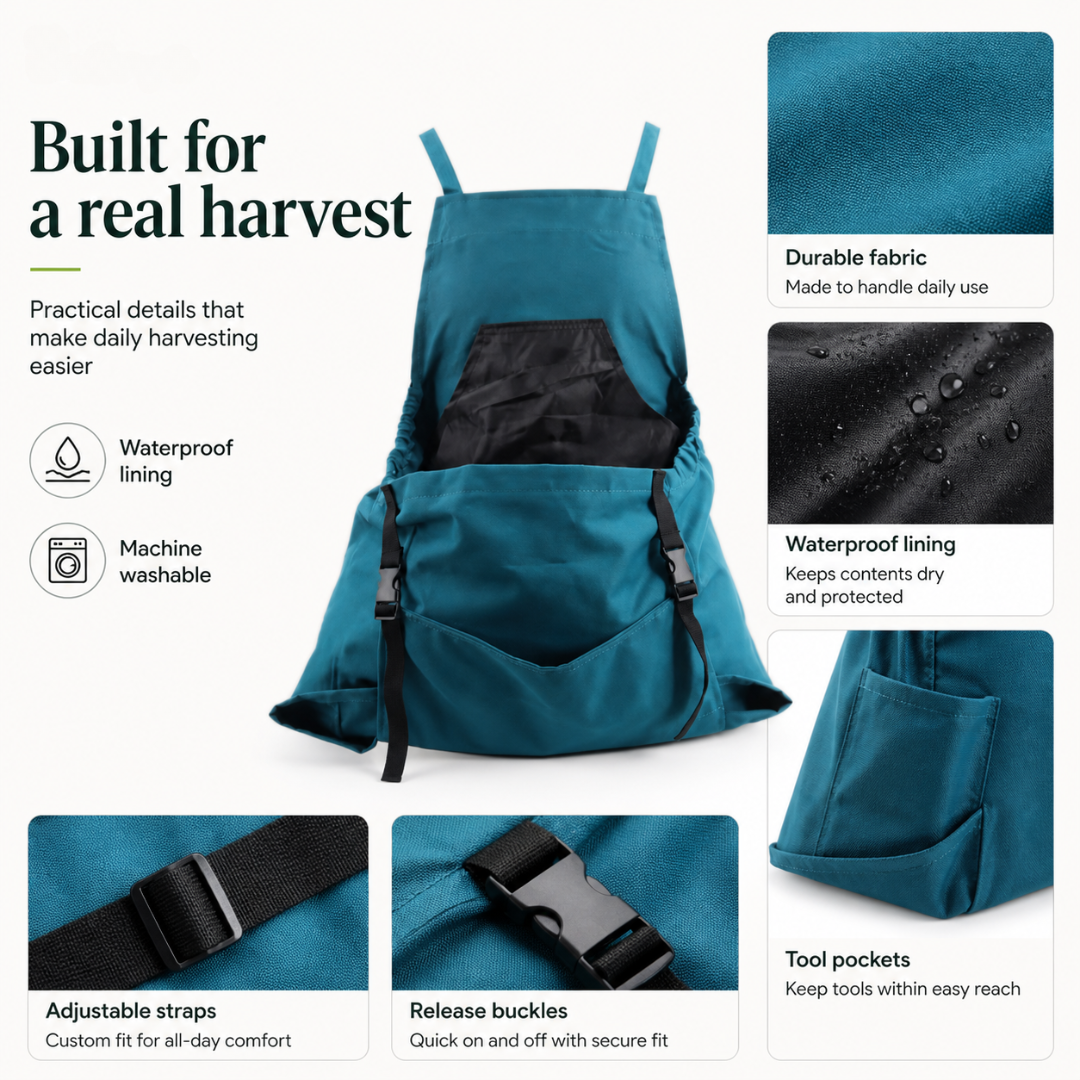 H50 PRO | The Hands-Free Harvest Apron
