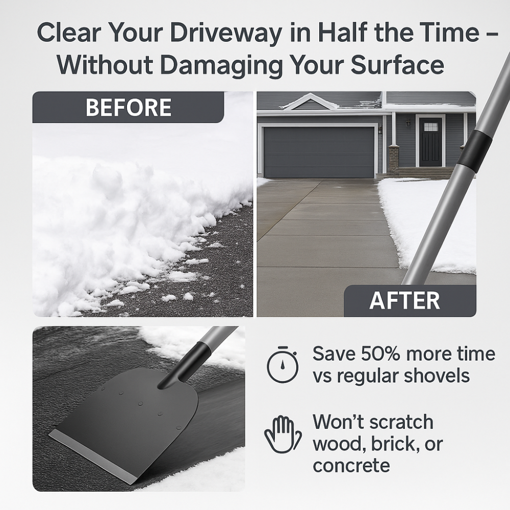 S60 PRO | Heavy Duty Snow Shovel