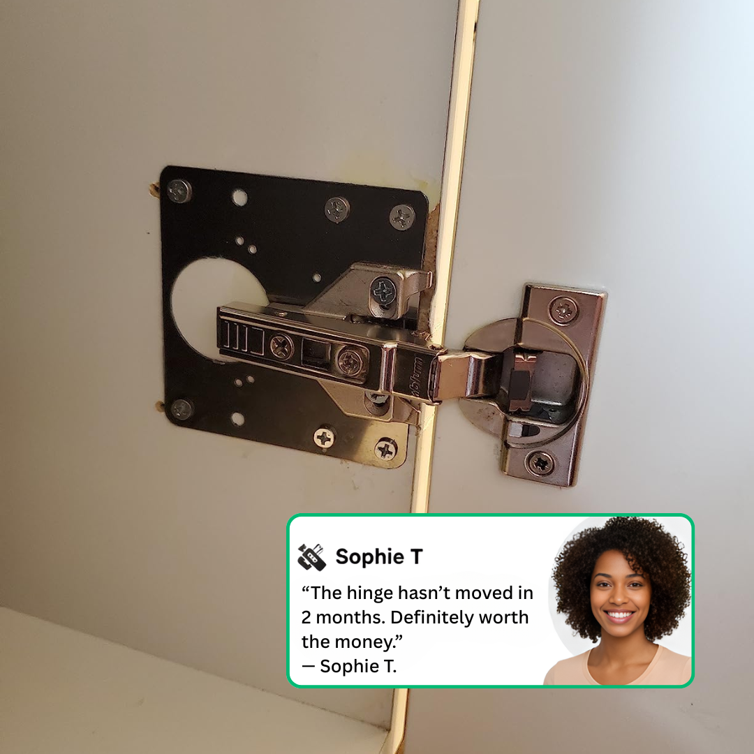 F40 PRO | The 5-Minute Cabinet Repair Plate
