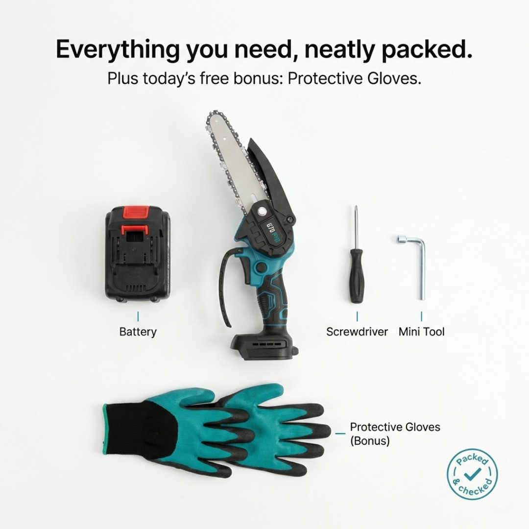 G70 PRO | The One-Hand Branch Chainsaw